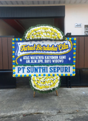 Papan Bunga Duka di Cimerak