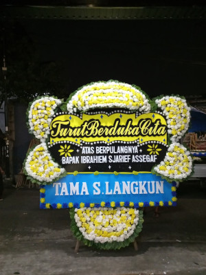 Papan Bunga Duka di Cimerak
